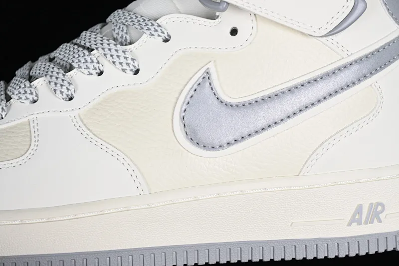 All categories Nk Air Force 1 Air Force series Nk Air Force 1 Mid Air Force mid-top Nk Air Force 1'07 Mid beige gray hook Starry Air Force One mid-top casual sneakers SH0235-522